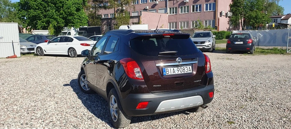 Opel Mokka cena 44900 przebieg: 122000, rok produkcji 2015 z Pieniężno małe 667